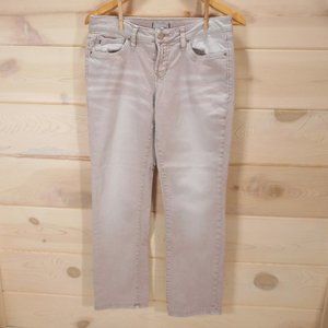 Dear John Light Taupe Cropped Ankle Pants